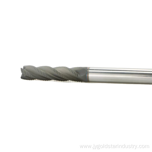 Carbide Diamond coated milling cutter for roughing